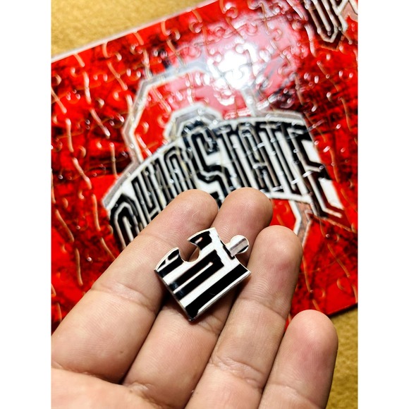 Ohio State Football Team A4 Jigsaw Puzzle 120 pcs - Picture 4 of 5